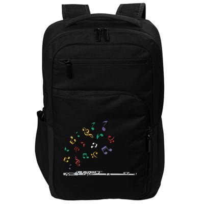 Classical Musical Instrument Flutist Gift Flute Impact Tech Backpack
