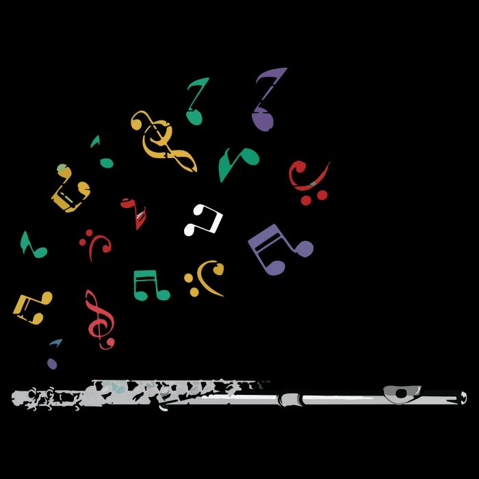 Classical Musical Instrument Flutist Gift Flute Impact Tech Backpack