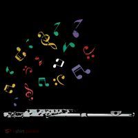 Classical Musical Instrument Flutist Gift Flute Womens T-Shirt