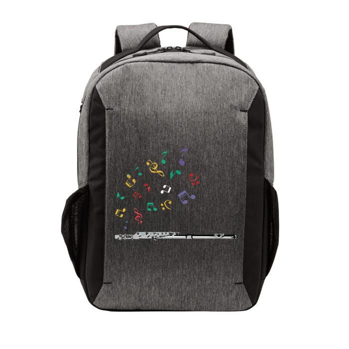Classical Musical Instrument Flutist Gift Flute Vector Backpack