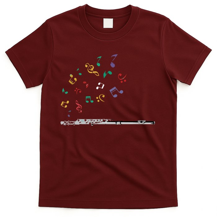 Classical Musical Instrument Flutist Gift Flute T-Shirt