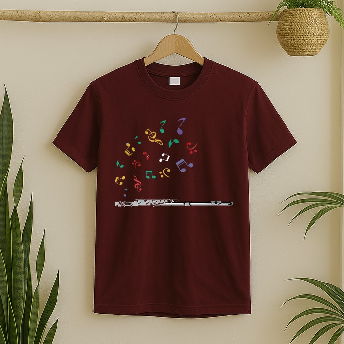 Classical Musical Instrument Flutist Gift Flute T-Shirt