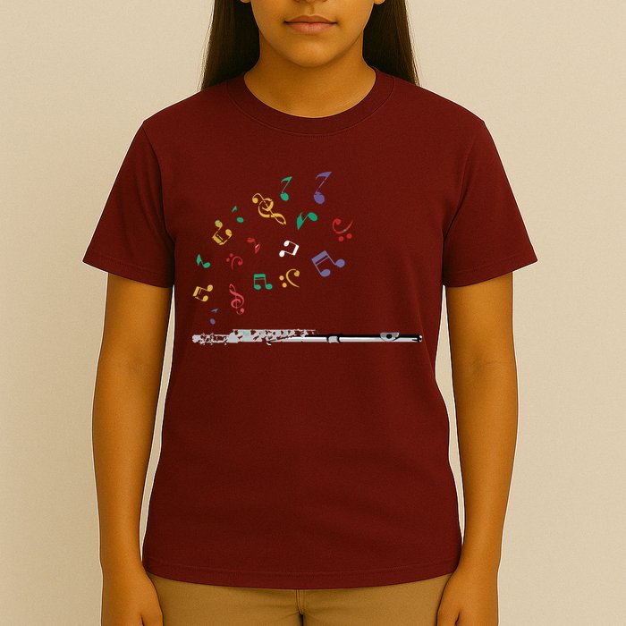Classical Musical Instrument Flutist Gift Flute T-Shirt