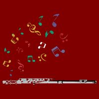Classical Musical Instrument Flutist Gift Flute T-Shirt