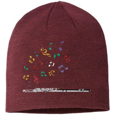 Classical Musical Instrument Flutist Gift Flute Sustainable Beanie