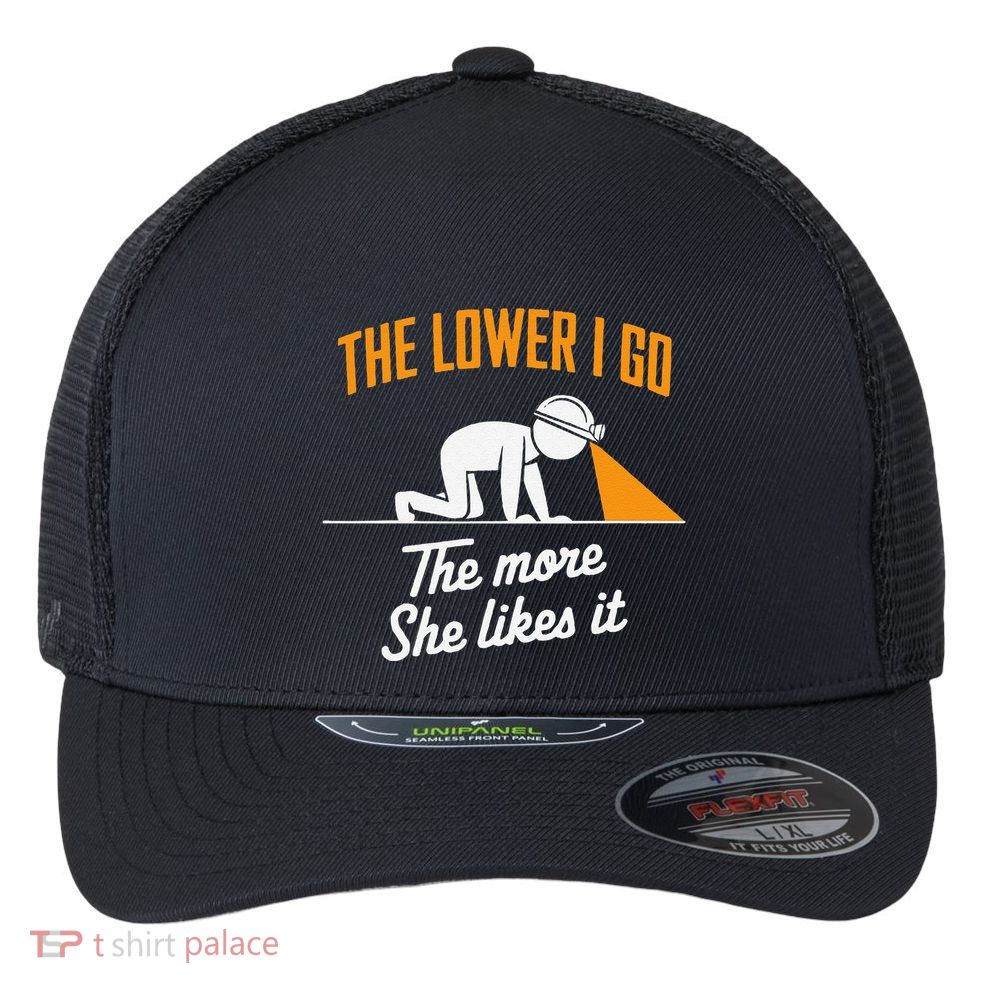 Coal Miner Job Profession Digging Occupation Coal Mining Flexfit Unipanel Trucker Cap