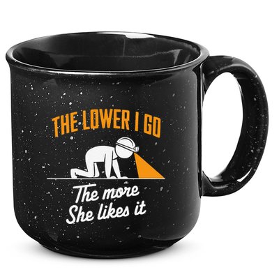 Coal Miner Job Profession Digging Occupation Coal Mining 15oz Campfire Ceramic Mug