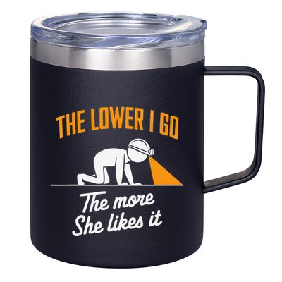 Coal Miner Job Profession Digging Occupation Coal Mining 12oz Stainless Steel Coffee Mug
