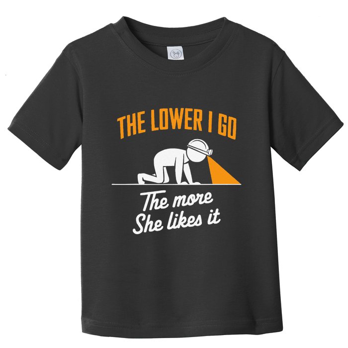 Coal Miner Job Profession Digging Occupation Coal Mining Toddler T-Shirt