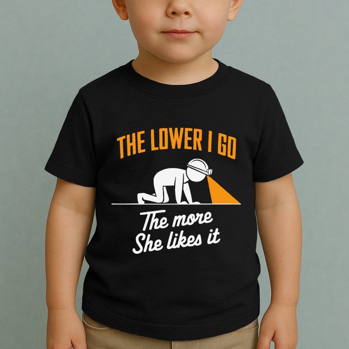 Coal Miner Job Profession Digging Occupation Coal Mining Toddler T-Shirt
