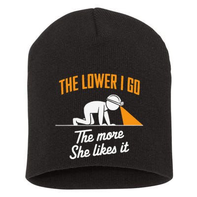 Coal Miner Job Profession Digging Occupation Coal Mining Short Acrylic Beanie
