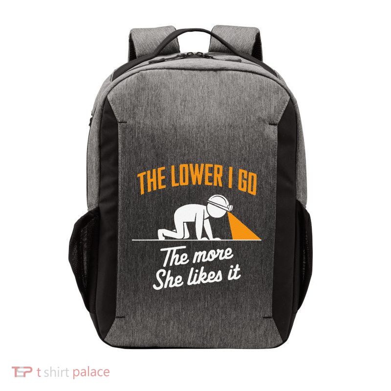Coal Miner Job Profession Digging Occupation Coal Mining Vector Backpack