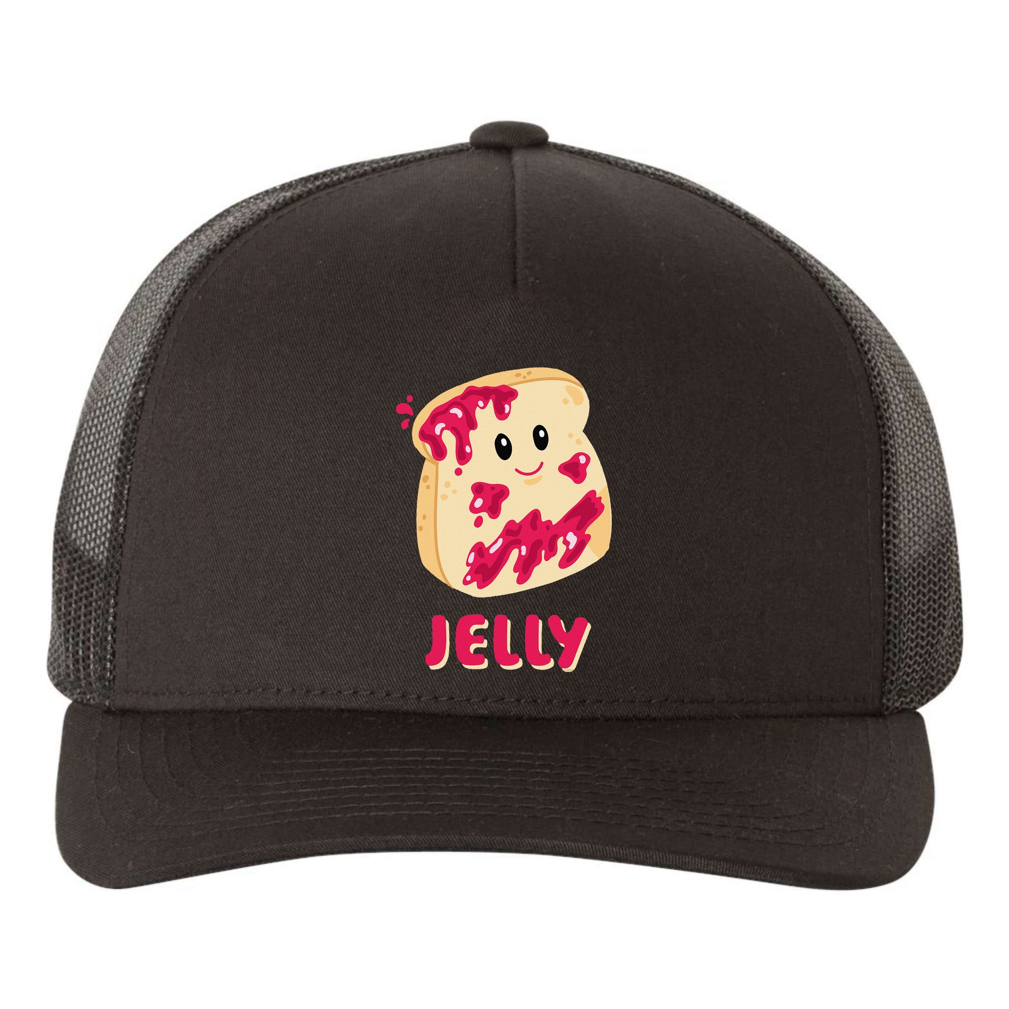 Couple Matching Jelly & Peanut Butter Halloween Yupoong Adult 5-Panel Trucker Hat