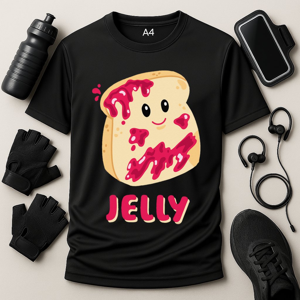 Couple Matching Jelly & Peanut Butter Halloween Cooling Performance Crew T-Shirt