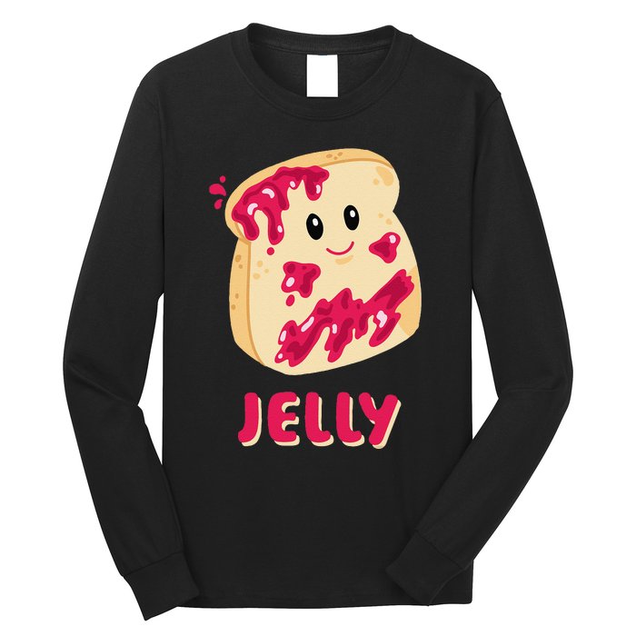 Couple Matching Jelly & Peanut Butter Halloween Long Sleeve Shirt