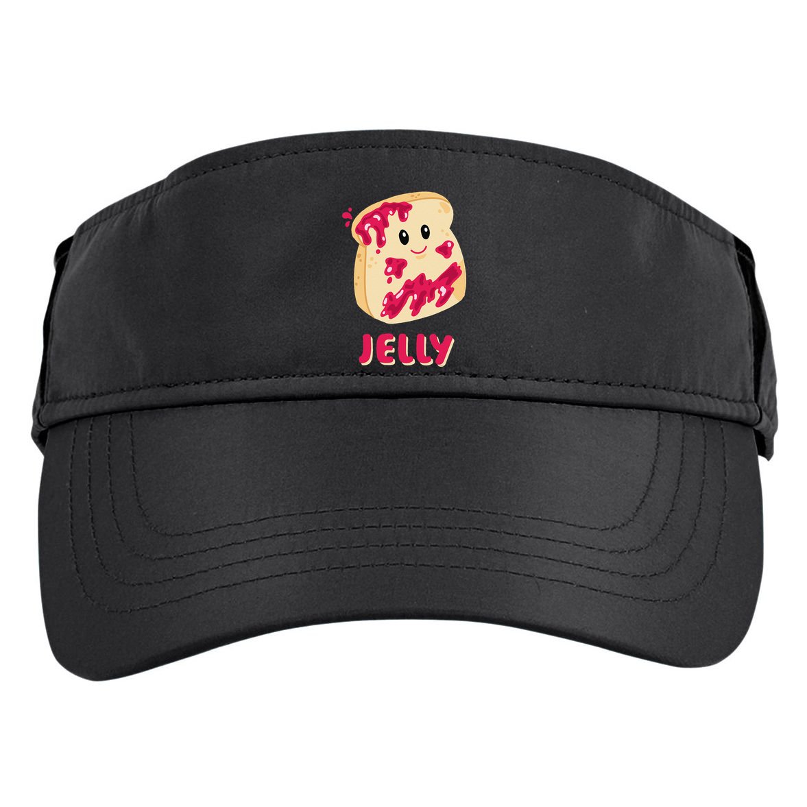 Couple Matching Jelly & Peanut Butter Halloween Adult Drive Performance Visor