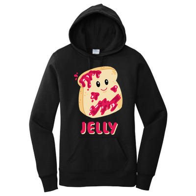 Couple Matching Jelly & Peanut Butter Halloween Women's Pullover Hoodie