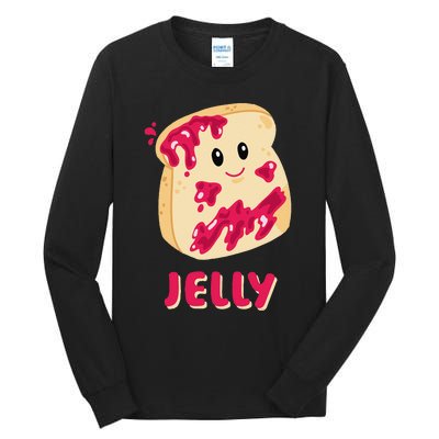 Couple Matching Jelly & Peanut Butter Halloween Tall Long Sleeve T-Shirt