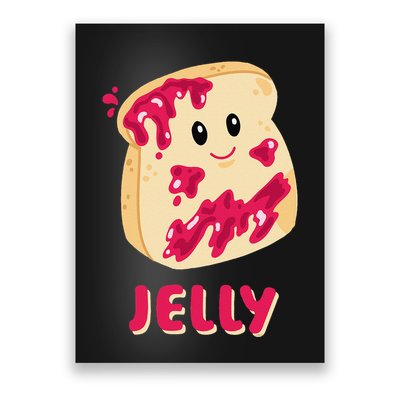 Couple Matching Jelly & Peanut Butter Halloween Poster