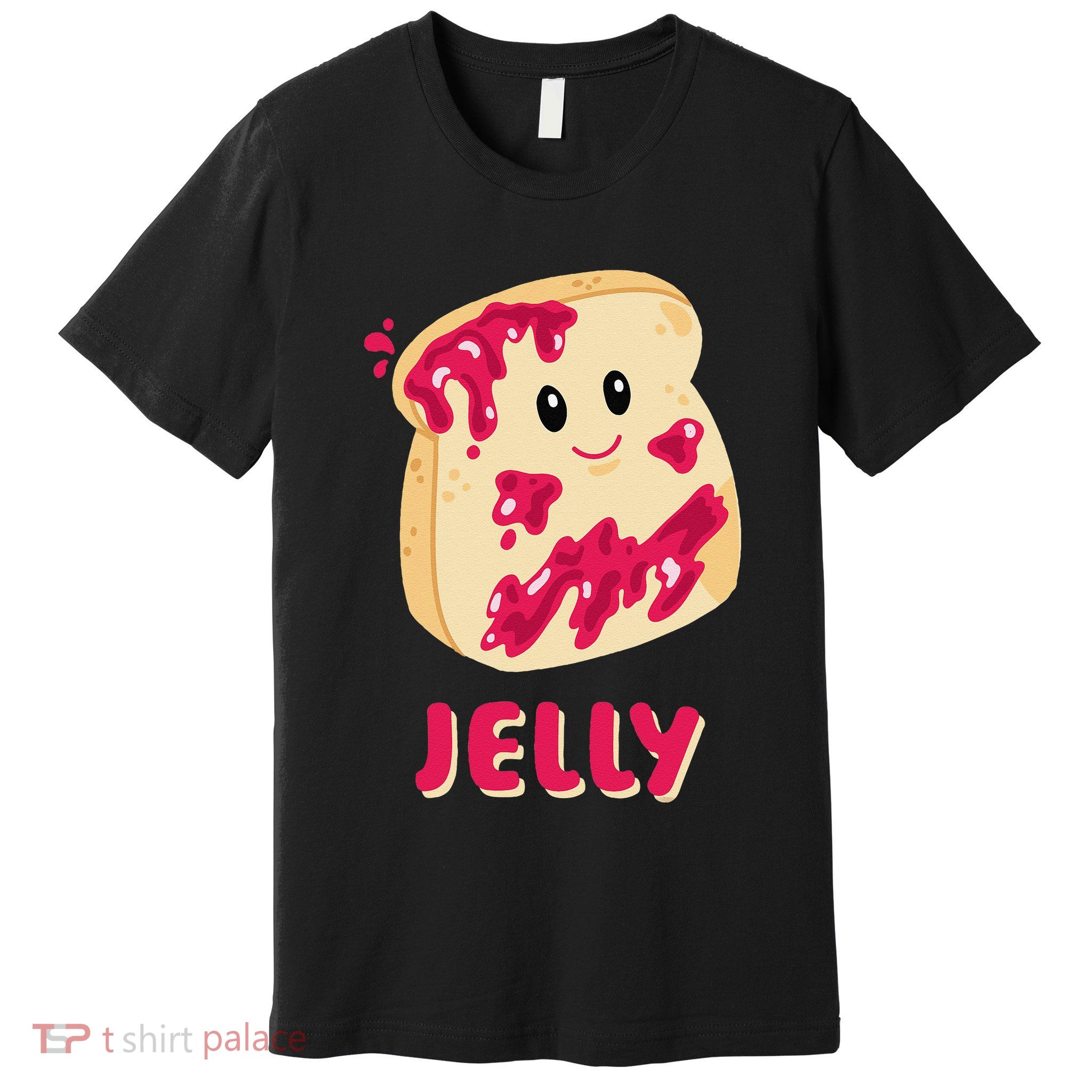 Couple Matching Jelly & Peanut Butter Halloween Premium T-Shirt
