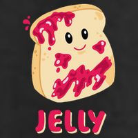 Couple Matching Jelly & Peanut Butter Halloween 25L Jumbo Tote