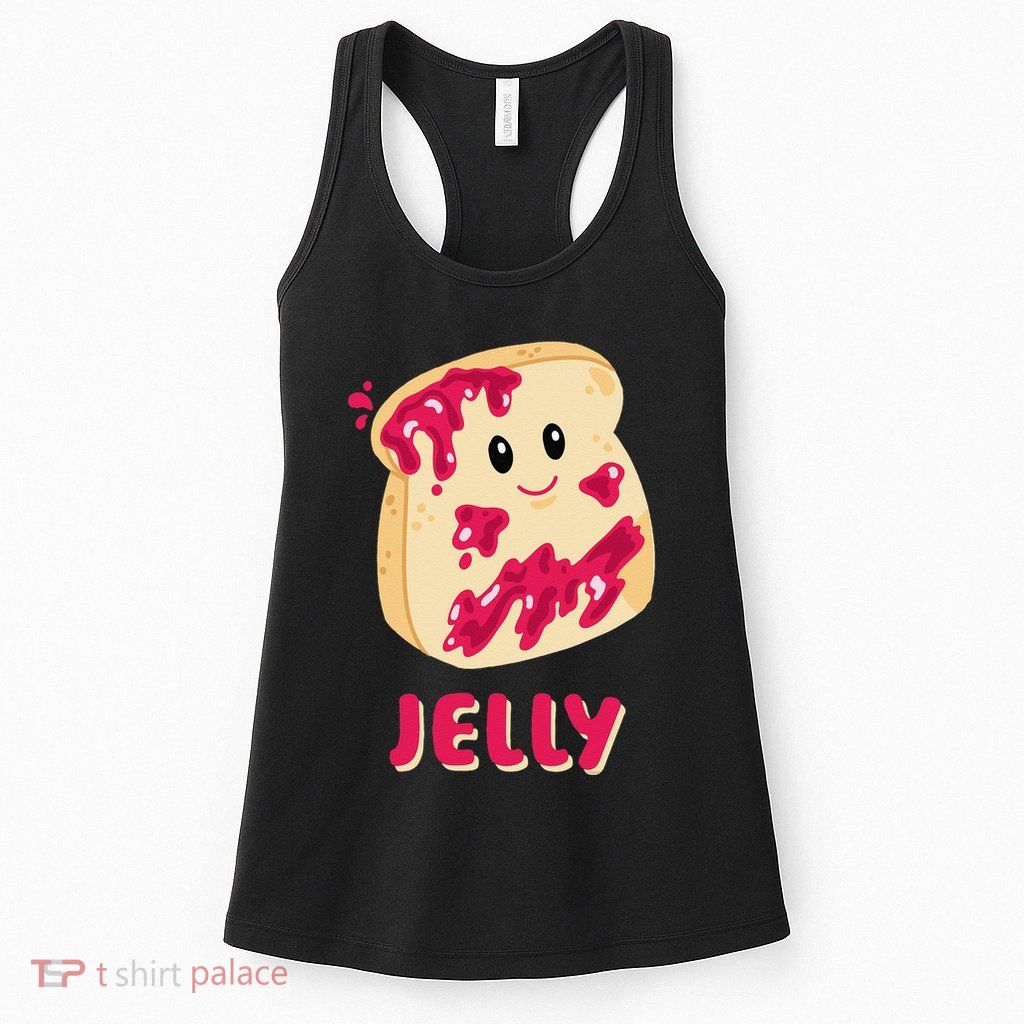 Couple Matching Jelly & Peanut Butter Halloween Womens Tank Top