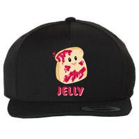 Couple Matching Jelly & Peanut Butter Halloween Wool Snapback Cap
