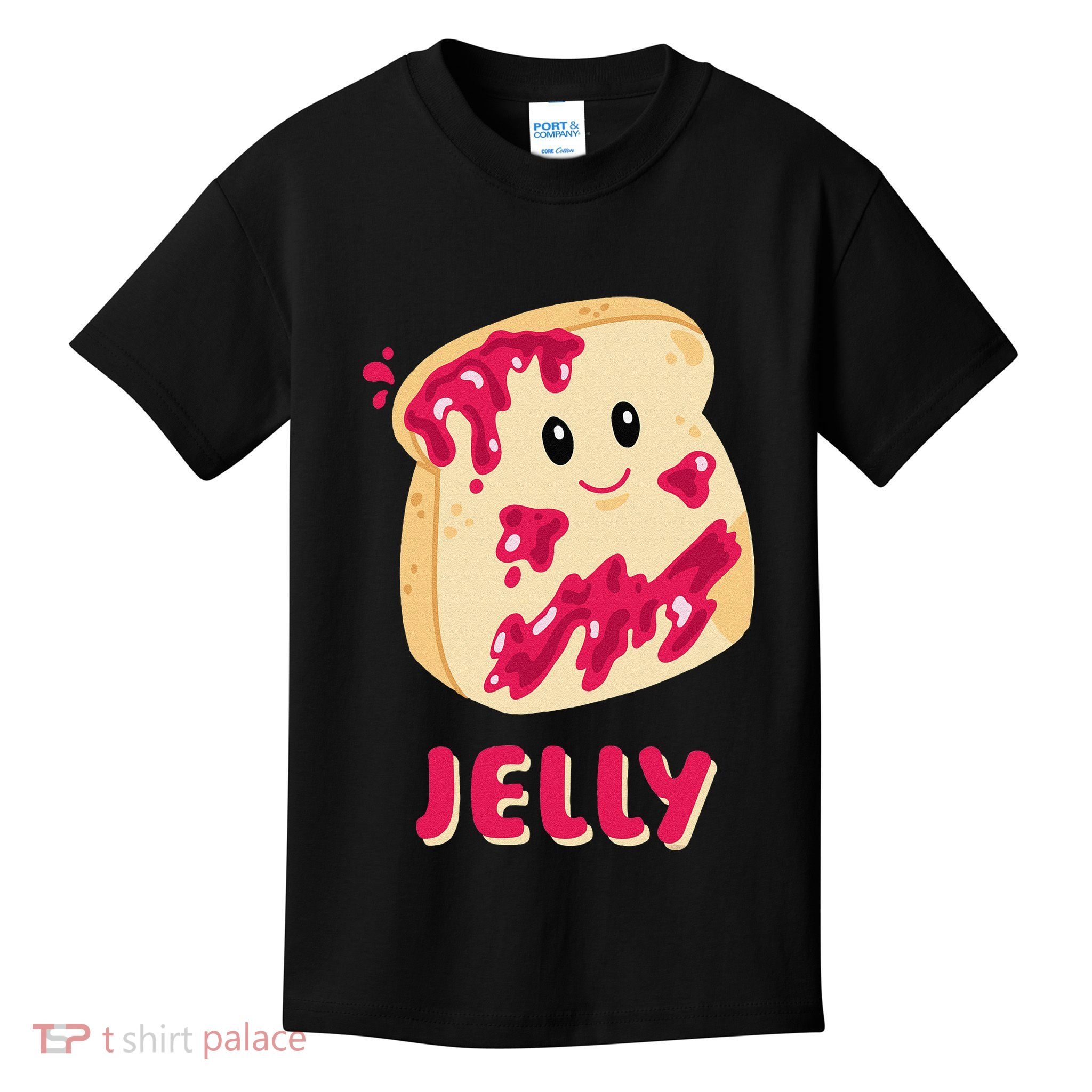 Couple Matching Jelly & Peanut Butter Halloween Kids T-Shirt