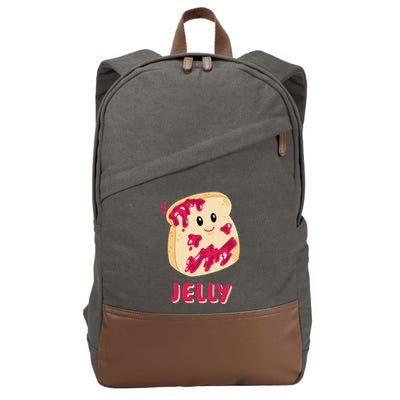 Couple Matching Jelly & Peanut Butter Halloween Cotton Canvas Backpack
