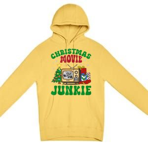 Christmas Movie Junkie Xmas Family Merry Christmas Tank Top Premium Pullover Hoodie