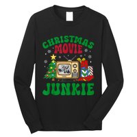 Christmas Movie Junkie Xmas Family Merry Christmas Tank Top Long Sleeve Shirt