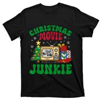 Christmas Movie Junkie Xmas Family Merry Christmas Tank Top T-Shirt