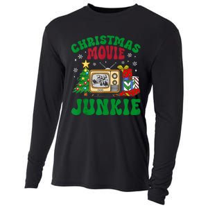 Christmas Movie Junkie Xmas Family Merry Christmas Tank Top Cooling Performance Long Sleeve Crew