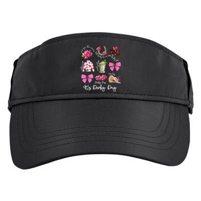 Coquette Mint Julep Big Hat Derby Horse Racing Women Adult Drive Performance Visor
