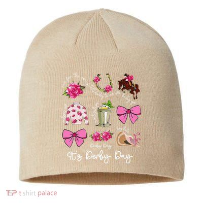 Coquette Mint Julep Big Hat Derby Horse Racing Women Sustainable Beanie