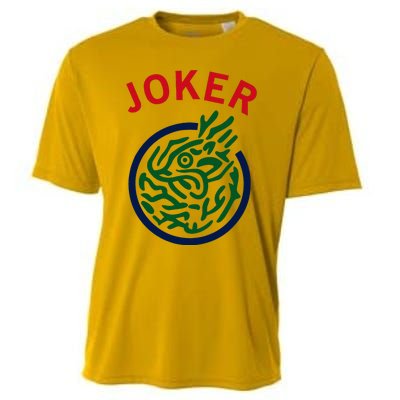 Chinese Mah Jong Joker Tile Mahjong Costume Cooling Performance Crew T-Shirt