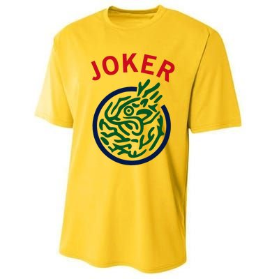 Chinese Mah Jong Joker Tile Mahjong Costume Performance Sprint T-Shirt