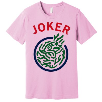 Chinese Mah Jong Joker Tile Mahjong Costume Premium T-Shirt