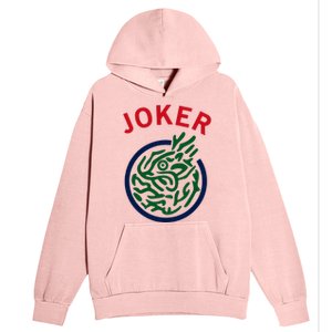 Chinese Mah Jong Joker Tile Mahjong Costume Urban Pullover Hoodie