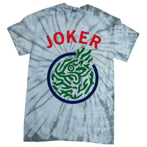 Chinese Mah Jong Joker Tile Mahjong Costume Tie-Dye T-Shirt