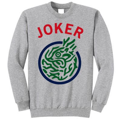 Chinese Mah Jong Joker Tile Mahjong Costume Tall Sweatshirt