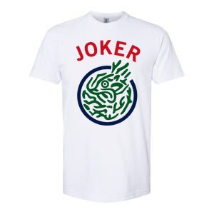 Chinese Mah Jong Joker Tile Mahjong Costume Softstyle CVC T-Shirt