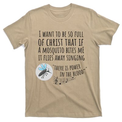 Christian Mosquito Joke Funny Bible & Jesus T-Shirt