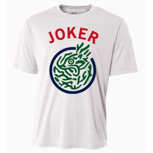 Chinese Mah Jong Joker Tile Mahjong Costume Cooling Performance Crew T-Shirt