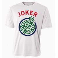 Chinese Mah Jong Joker Tile Mahjong Costume Cooling Performance Crew T-Shirt