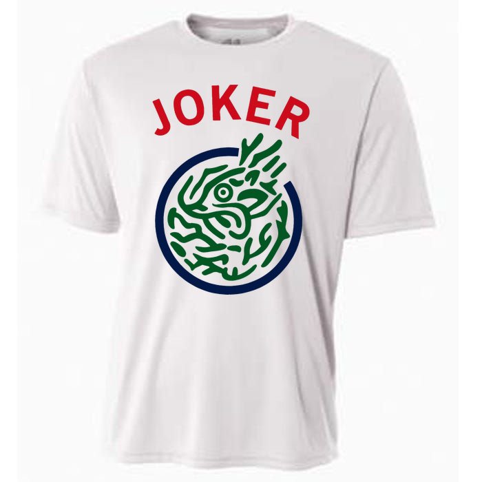 Chinese Mah Jong Joker Tile Mahjong Costume Cooling Performance Crew T-Shirt