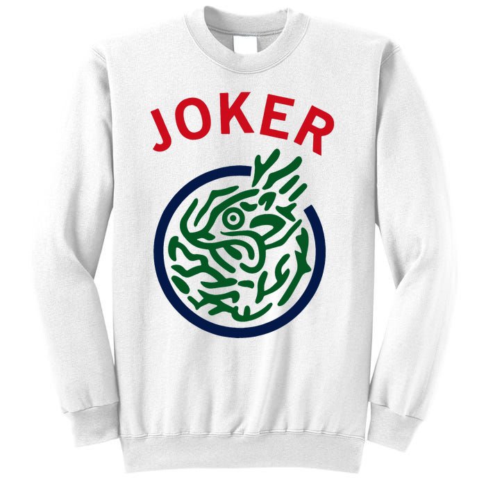 Chinese Mah Jong Joker Tile Mahjong Costume Sweatshirt