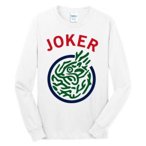 Chinese Mah Jong Joker Tile Mahjong Costume Tall Long Sleeve T-Shirt