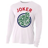 Chinese Mah Jong Joker Tile Mahjong Costume Cooling Performance Long Sleeve Crew