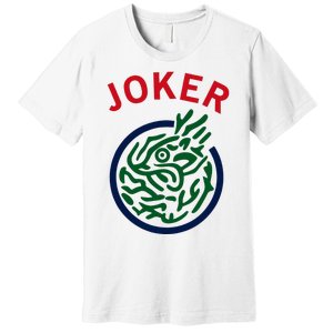 Chinese Mah Jong Joker Tile Mahjong Costume Premium T-Shirt